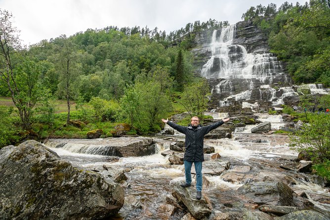 2-Day Round Trip from Bergen: THE GRAND SOGNEFJORD – fjords, waterfalls, glacier - Bergen to Dale and Voss: easing into fjord country