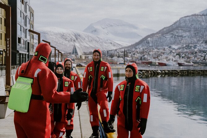 2 Hours Urban Arctic Floating Activity in the Harbours of Tromsø - Entering Tromsø harbor by the concrete ramp