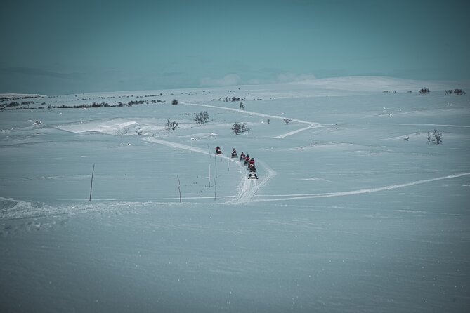 4hr Finnmarksvidda Snowmobile Adventure - Following the old postal path