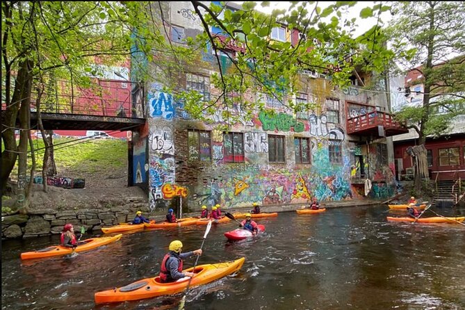 Akerselva River Kayak/Packraft Tour: Urban Adventure in Oslo - The tunnel and the run toward Bjørvika
