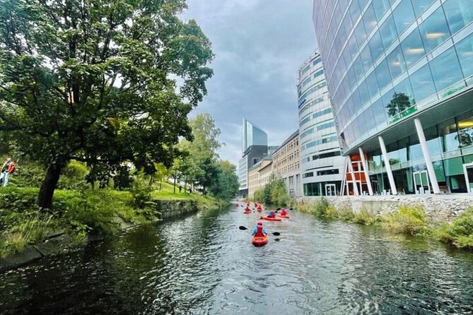 Akerselva River Kayak/Packraft Tour: Urban Adventure in Oslo - Reaching the Oslofjord and seeing Oslo from the water