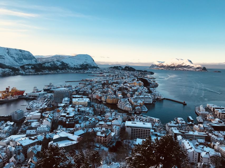 Ålesund: Ålesund and Surrounding Islands Audio Guide Tour - Meeting point, timing, and transport