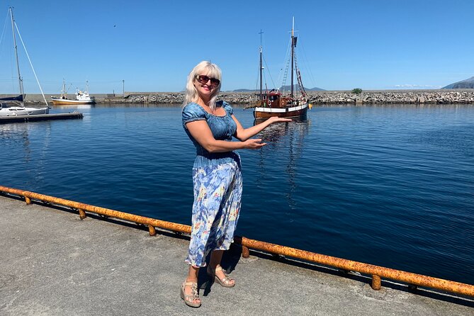Alesund Private Excursion Viking<code>s islands – Key points at a glance’ /></p>
<ul>
<li><strong>Viking islands by road and subsea tunnel:</strong> Reach Giske, Godoy, Ellingsoy, and nearby island areas without arranging separate transport.</li>
<li><strong>Aksla Mountain panorama:</strong> Allow about 20 minutes for views over Alesund, the sea, and Hessa.</li>
<li><strong>Giske Church:</strong> See a 12th-century marble church tied to the story of the Viking islands.</li>
<li><strong>Alnes Lighthouse:</strong> Visit an old fishing village on Godoy, with broad Atlantic views and a distinctly rural setting.</li>
<li><strong>Skodje bridges:</strong> Stop for photos and a short walk beside two old arch bridges and fjord scenery.</li>
<li><strong>Private pacing:</strong> Your group alone takes part, and the route can be adjusted around your schedule.</li>
</ul>
<h2>Why this route works in only four hours</h2>
<p><img width="669" height="446" decoding="async" src=