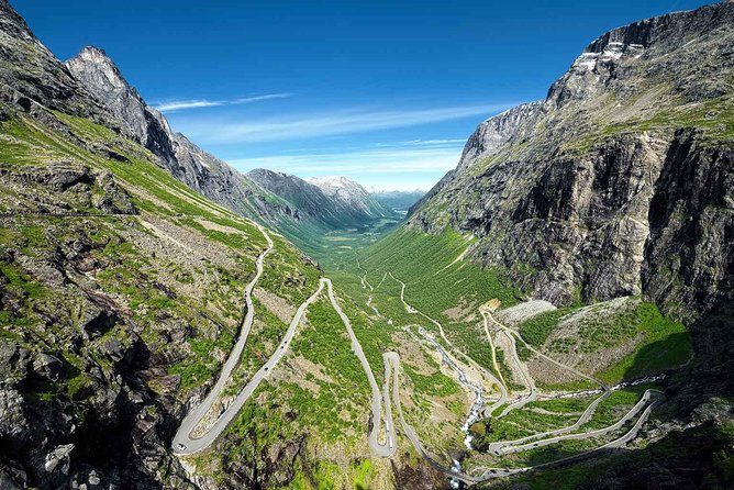 Alesund Shore Excursion: From Fjords to Trolls - Stigfossen Waterfall below the viewpoint