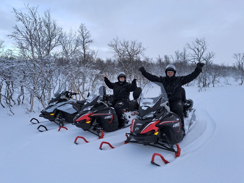 Alta: Guided Snowmobile Safari on Finnmarksvidda With Snacks - Getting dressed for five hours in the cold