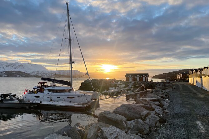 Arctic Fjordcruise & Safari in Tromso with Luxury Catamaran - Leaving Tromsø for the fjords