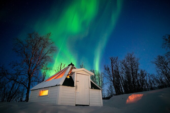 Aurora Crystal Lavvo Overnight with Activities from Tromsø - The two-hour ride from Tromsø to Nord-Lenangen