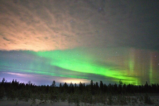AURORA DAİLY Northern Lights Safari Tour 8 Guests with PİCKUP - A flexible route, including a possible Finnish border crossing