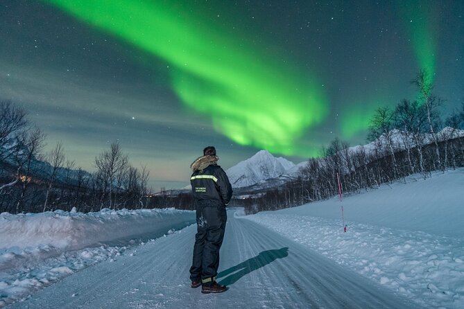 Aurora Hunt with the campfire and professional photographer - What a successful night can look like