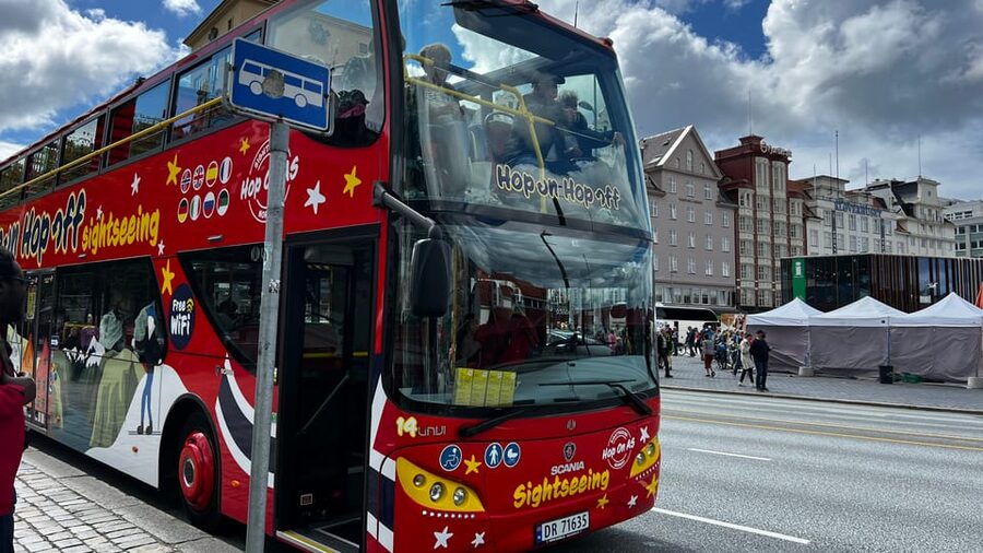 Bergen: 24-Hour Hop-On Hop-Off Bus Ticket - Bryggen: the essential Bergen stop