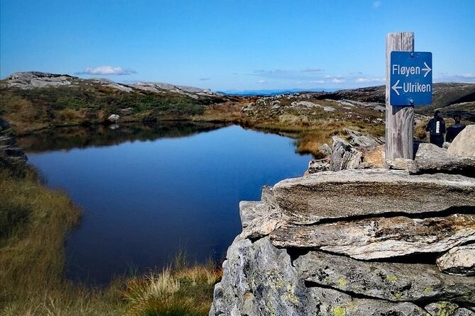 Bergen Classic Private hiking - Reaching Mount Fløyen and the funicular
