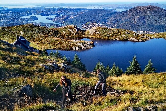 Bergen Classic Private hiking - Riding up Mount Ulriken