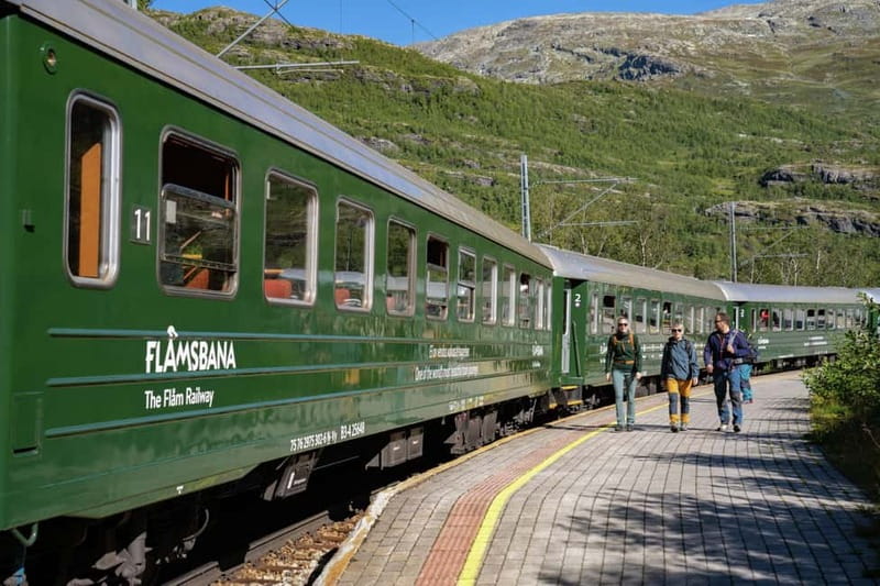 Bergen: Flam Railway, Stegastein and Fjord Cruise Day Tour - Two hours on the Nærøyfjord