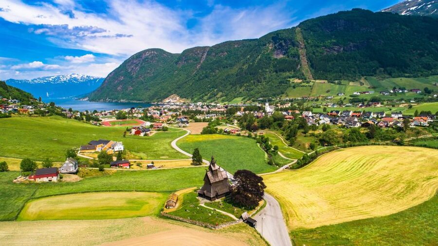 Bergen: Guided Fjord & Glacier Tour to Fjærland - Hopperstad Stave Church in Vik
