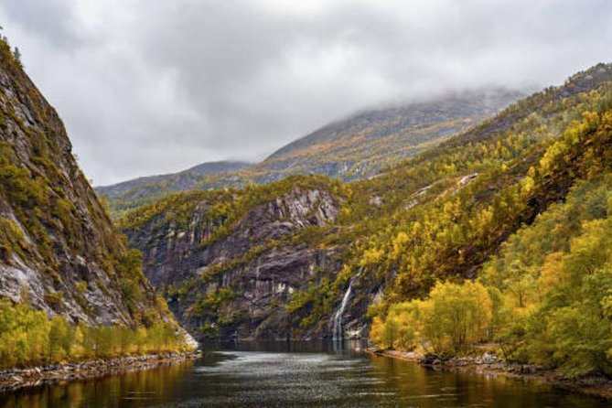 Bergen: Mostraumen Fjord Cruise - A comfortable boat for uncertain weather