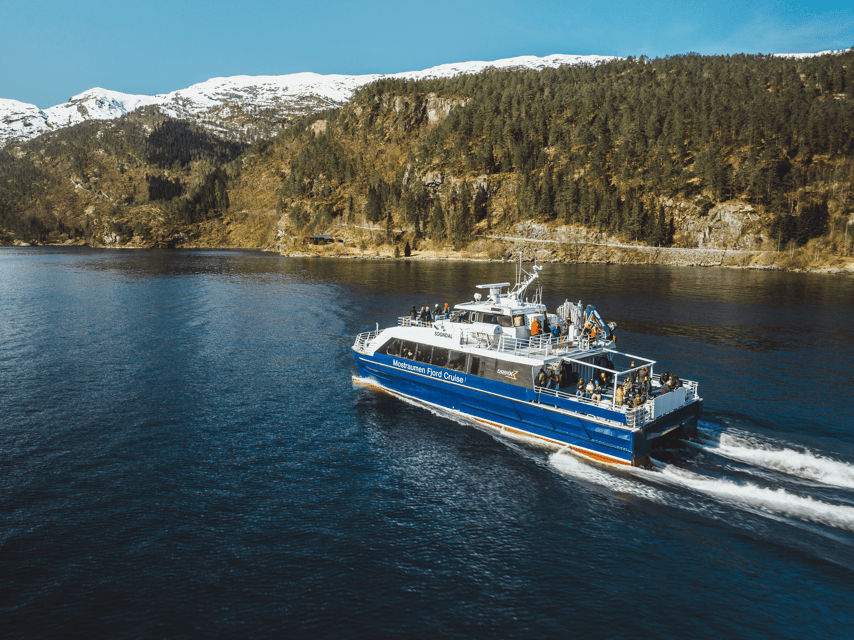 Bergen: Mostraumen Fjord & Waterfall Cruise - Practical advice for a smoother ride