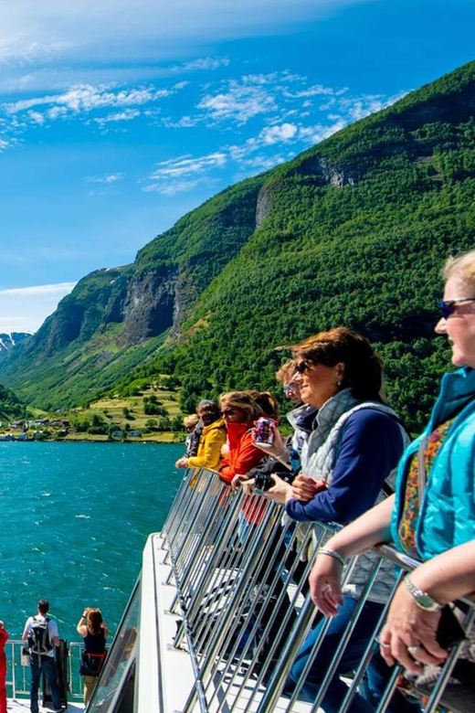 Bergen: Nærøyfjorden, Flåm, and Stegastein Guided Bus Tour - Flåm offers a short pause and a needed meal