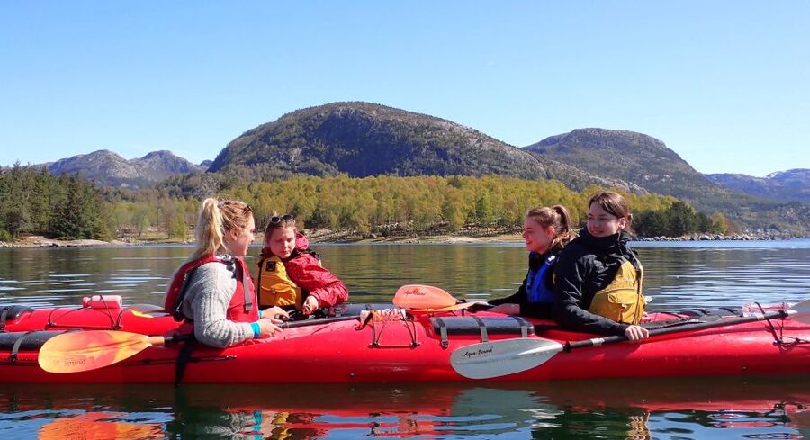 Bergen: Øygarden Islets Guided Kayaking Tour - Getting ready in stable double kayaks