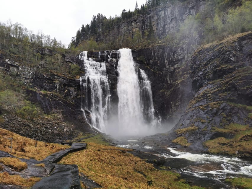 Bergen: Private Waterfalls and Wonders of Fjord Norway - Skjervsfossen and the Måbø Valley