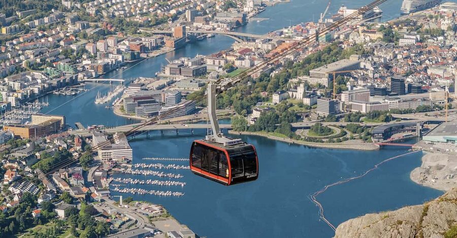 Bergen: Round-Trip Ulriken Cable Car Ticket - Exchanging your voucher at the lower station