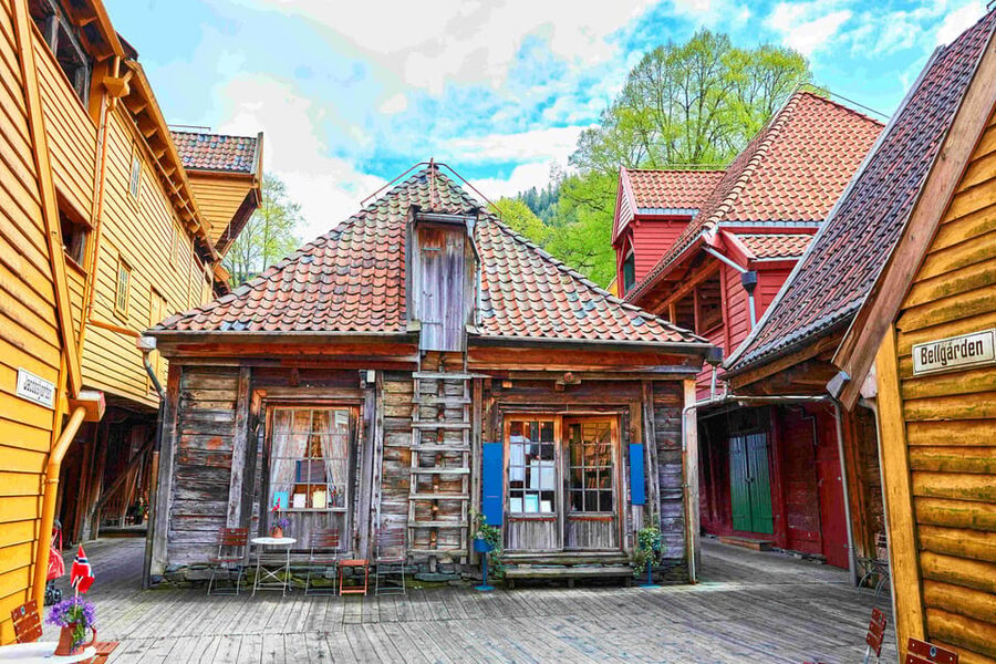 Bergen: Sightseeing Walking Tour with Ferry Ride - The Fish Market and Bergen’s working waterfront