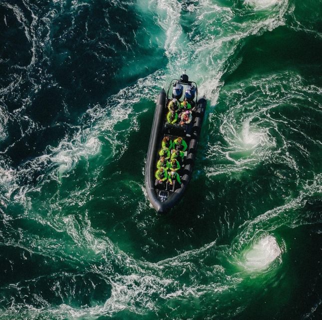 Bodø: Saltstraumen Sea Eagle Trip by RIB - The first 15 minutes toward Saltstraumen