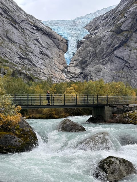 Briksdal Glacier and Loen Skylift Tour with Transfer - Riding Loen Skylift above the fjords