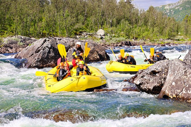 Child Appropriate Family Rafting in Dagali near Geilo, Norway - From Dagali Ski Center to the river