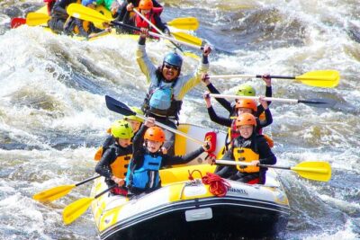 Child Appropriate Family Rafting in Dagali near Geilo, Norway