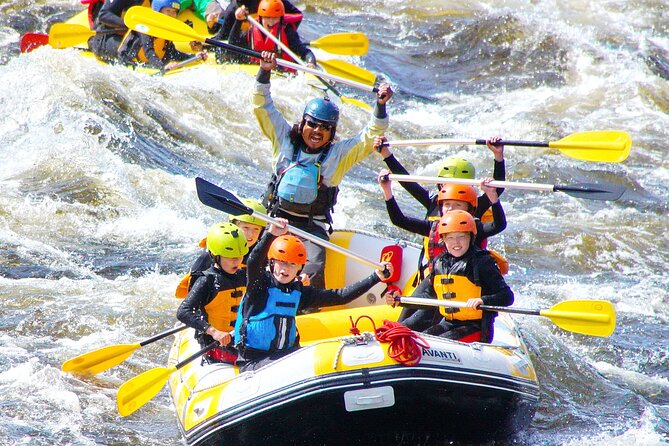Child Appropriate Family Rafting in Dagali near Geilo, Norway - The safety briefing is part of the fun
