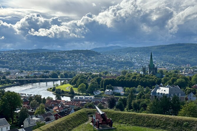 City Bus Tour in Trondheim, Norway - Byåsen’s 15-minute view from Sverresli
