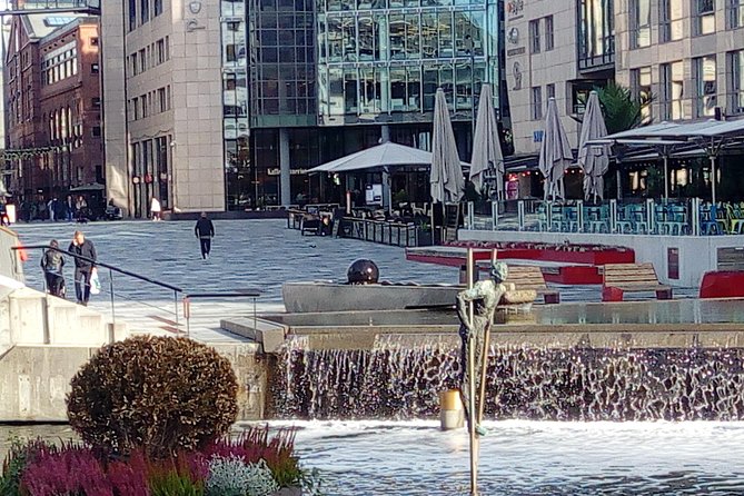 City Excursion (museums free). Tour of Oslo City’s Hidden Gems - Walking onto the Norwegian Opera House roof