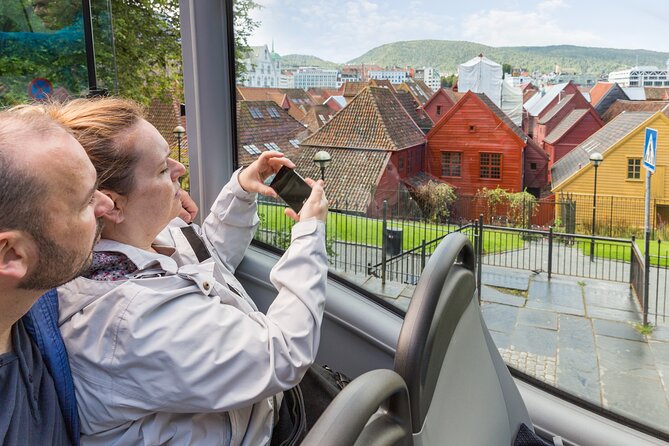City Sightseeing Bergen Hop-On Hop-Off Bus Tour - Stops 7, 8, and 9 through the cultural center