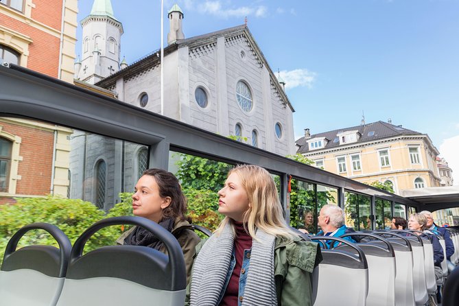 City Sightseeing Bergen Hop-On Hop-Off Bus Tour - Stops 3 and 10 around the fish market