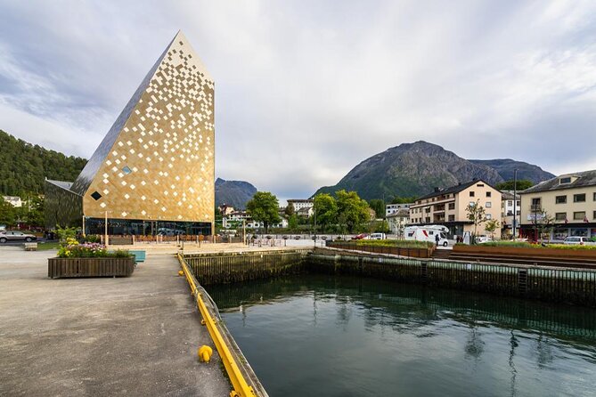 Climb one of Norway's Highest Indoor Climbing Wall - A high wall in the heart of Åndalsnes