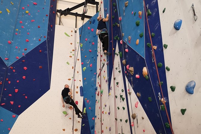 Climb one of Norway's Highest Indoor Climbing Wall - A practical choice for families and mixed abilities