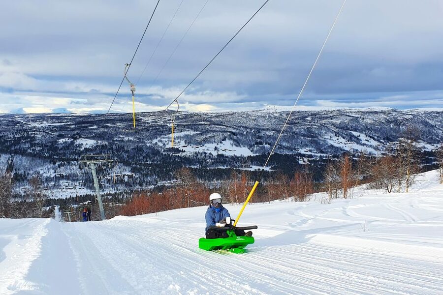 Dagali: 2-Hour Racing Toboggan Adventure - Who will get the most from this ride?
