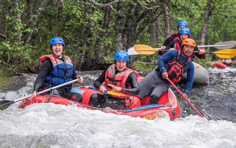 Dagali/Geilo: White Water Rafting Adventure - level 2 - Why this level 2 trip works for families