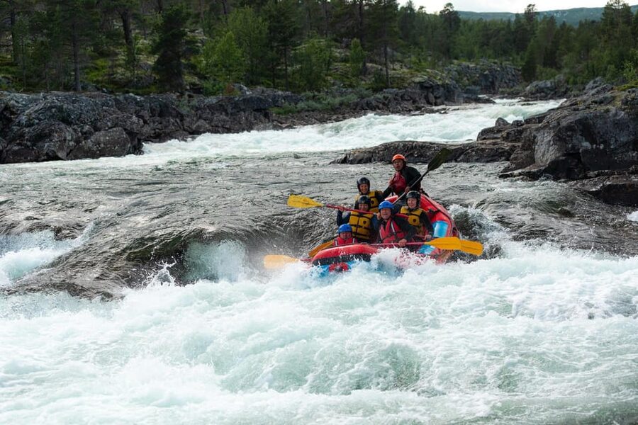 Dagali/Geilo: White Water Rafting Adventure - level 2 - About 90 minutes on the Numedalslågen
