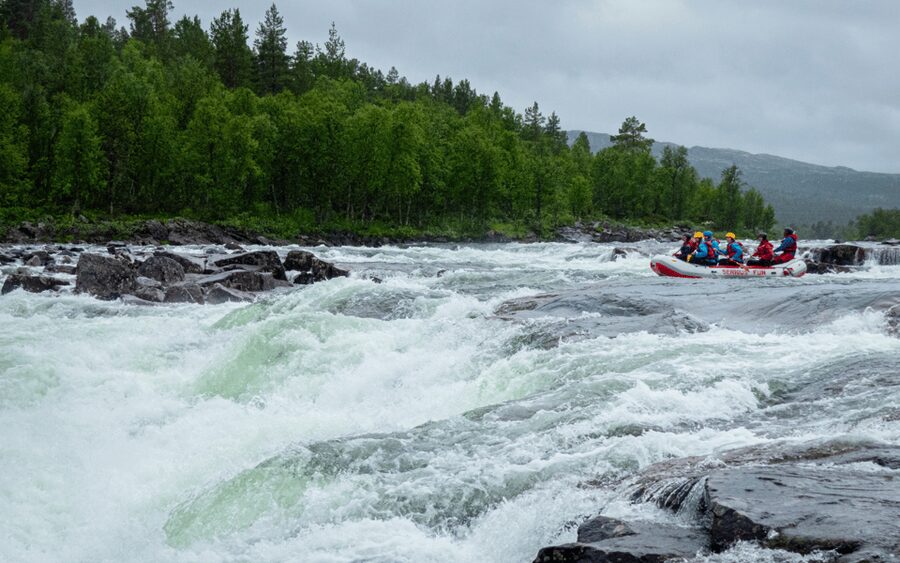 Dagali/Geilo: Wild Viking white water rafting - level 3 - The 15-minute safety briefing matters