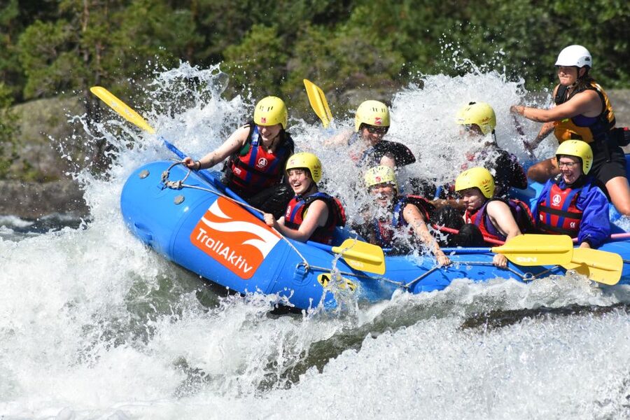 Evje: White Water Rafting Trip on Norway's Warmest Rivers - Checking in at TrollAktiv