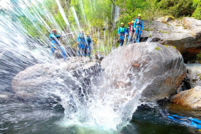 Extreme Canyoning With Waterfall Rappelling near Geilo in Norway - The snack at the end