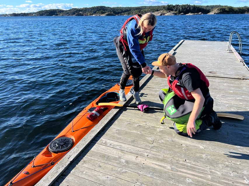Færvik: Raet National Park Sea Kayaking Trip - St. Helena, Badeholmen, and the sandy bay