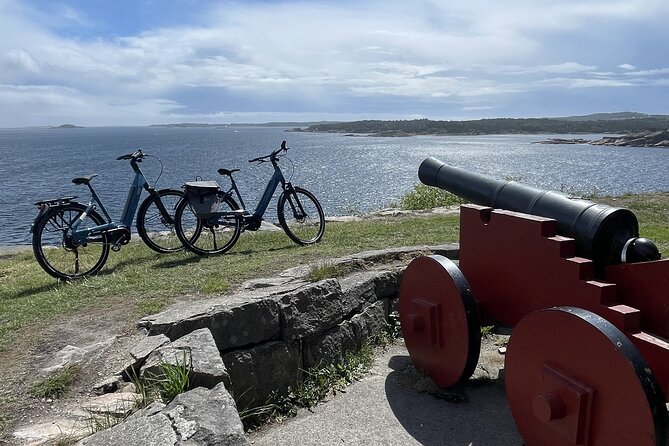 Fantastic E-bike Tour with the best views in Kristiansand - Oddernes Church and a much older Kristiansand