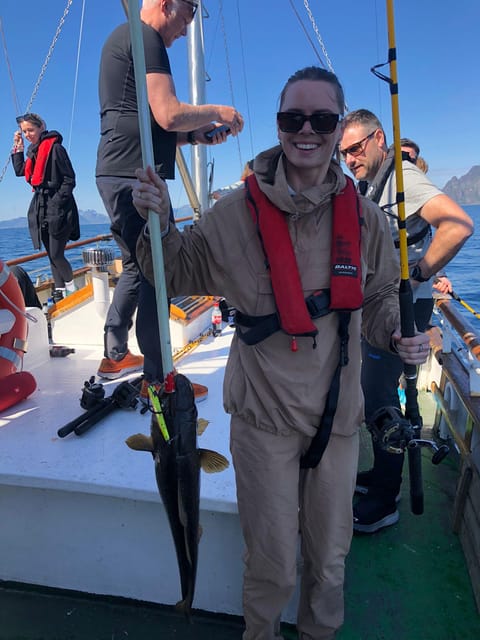 Fishing trip from Henningsvær - The scenic ride between mountains and ocean