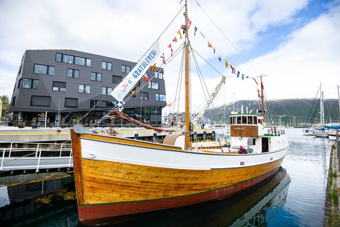 Fjord & History Cruise - Passing beneath the Tromsø Bridge