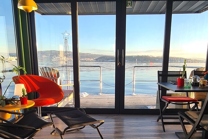 Fjord Houseboat Cruise in Oslo. 100 % electric. BYO - Bring a meal that suits your group