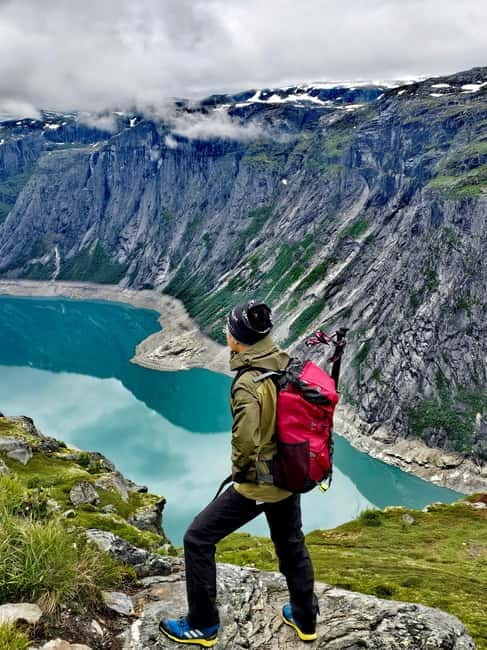 Flexible tour to Hardangerfjord vøringsfossen cruise include - Steinsdalsfossen gives you an easy first stop