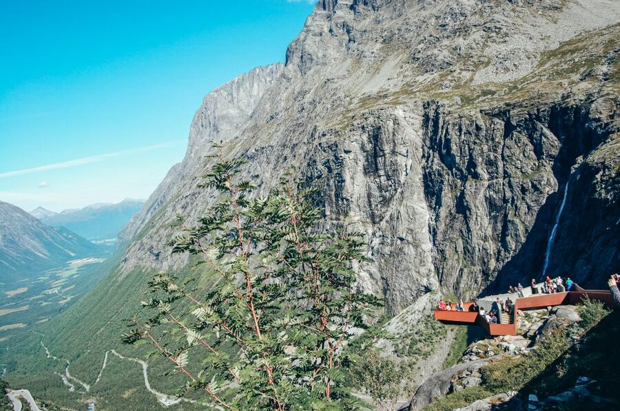 From Ålesund: Trollstigen Sightseeing Village & Fjord Tour - Kokarsteinen and the first Storfjord views