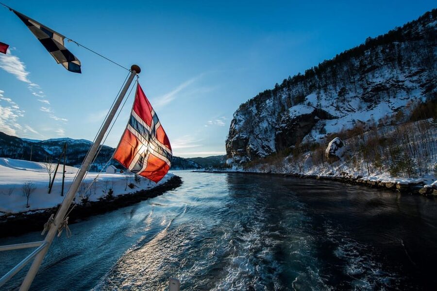 From Bergen: The Original Fjord Cruise to Mostraumen - A warm cabin, open decks, and simple food